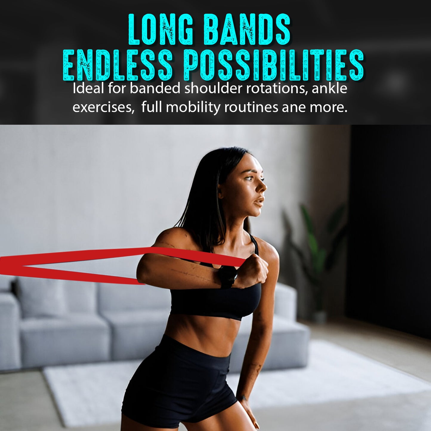 Full Body Resistance Band Set (With Door Anchor)